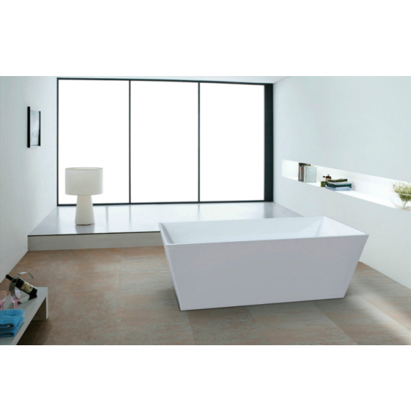 Square common bathtubs